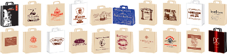Бумажные пакеты крафт и бумажные сумки для ресторанов, кафе и магазинов (в т.ч. для супермаркета и гипермаркета)